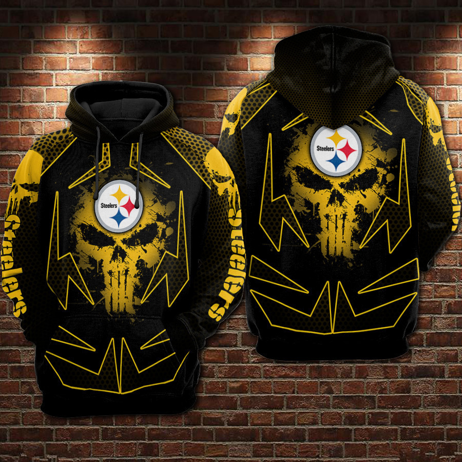 Pittsburgh Steelers 3D All Over Print Hoodie, Zip Hoodie