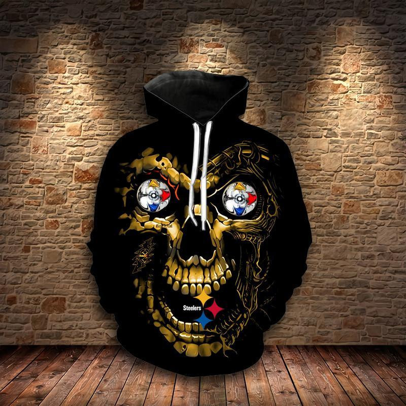 Pittsburgh Steelers 3D All Over Print Hoodie, Zip Hoodie