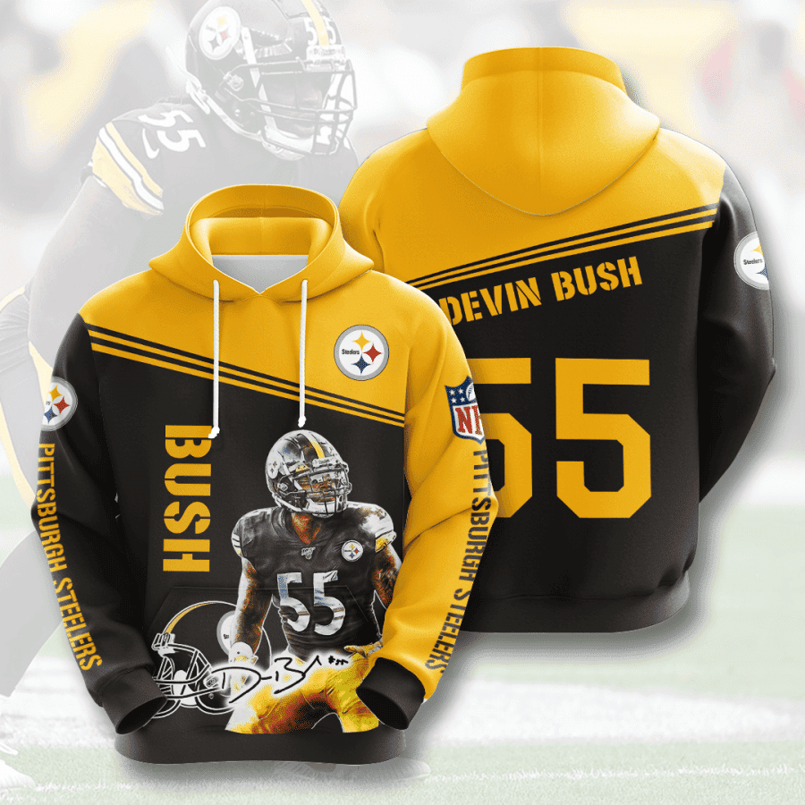 Pittsburgh Steelers 3D All Over Print Hoodie, Zip Hoodie