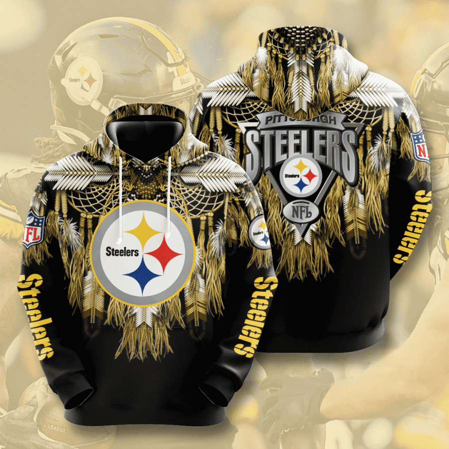 Pittsburgh Steelers 3D All Over Print Hoodie, Zip Hoodie