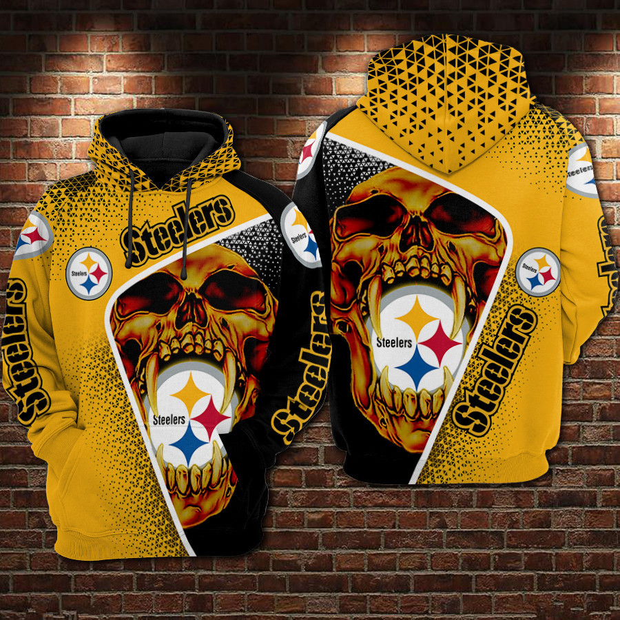 Pittsburgh Steelers 3D All Over Print Hoodie, Zip Hoodie