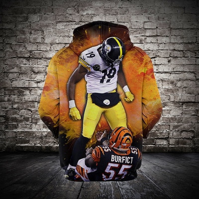 Pittsburgh Steelers 3D All Over Print Hoodie, Zip Hoodie