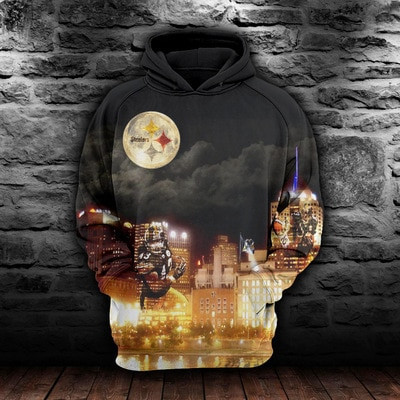 Pittsburgh Steelers 3D All Over Print Hoodie, Zip Hoodie