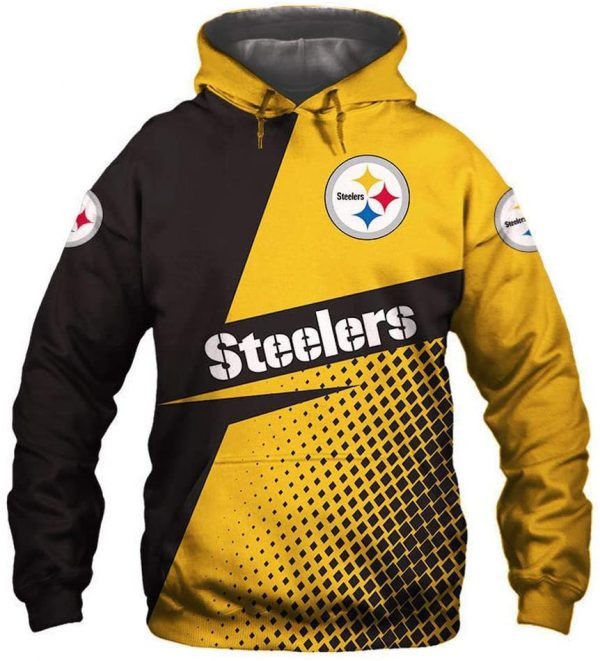 Pittsburgh Steelers 3D All Over Print Hoodie, Zip Hoodie