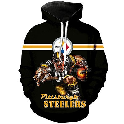 Pittsburgh Steelers 3D All Over Print Hoodie, Zip Hoodie