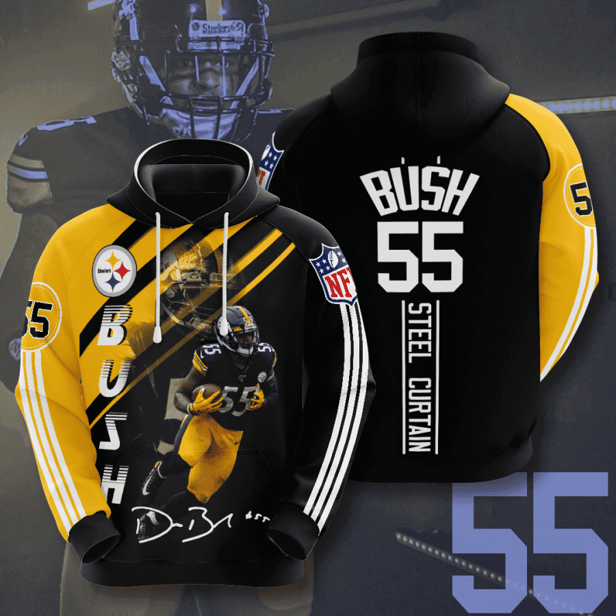 Pittsburgh Steelers 3D All Over Print Hoodie, Zip Hoodie