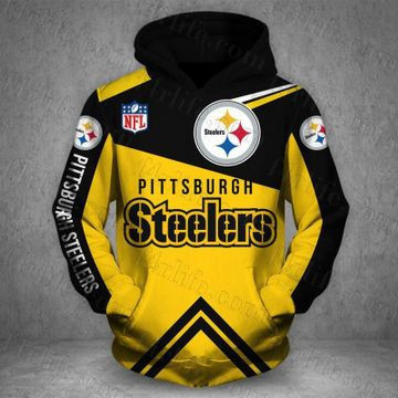 Pittsburgh Steelers 3D All Over Print Hoodie, Zip Hoodie
