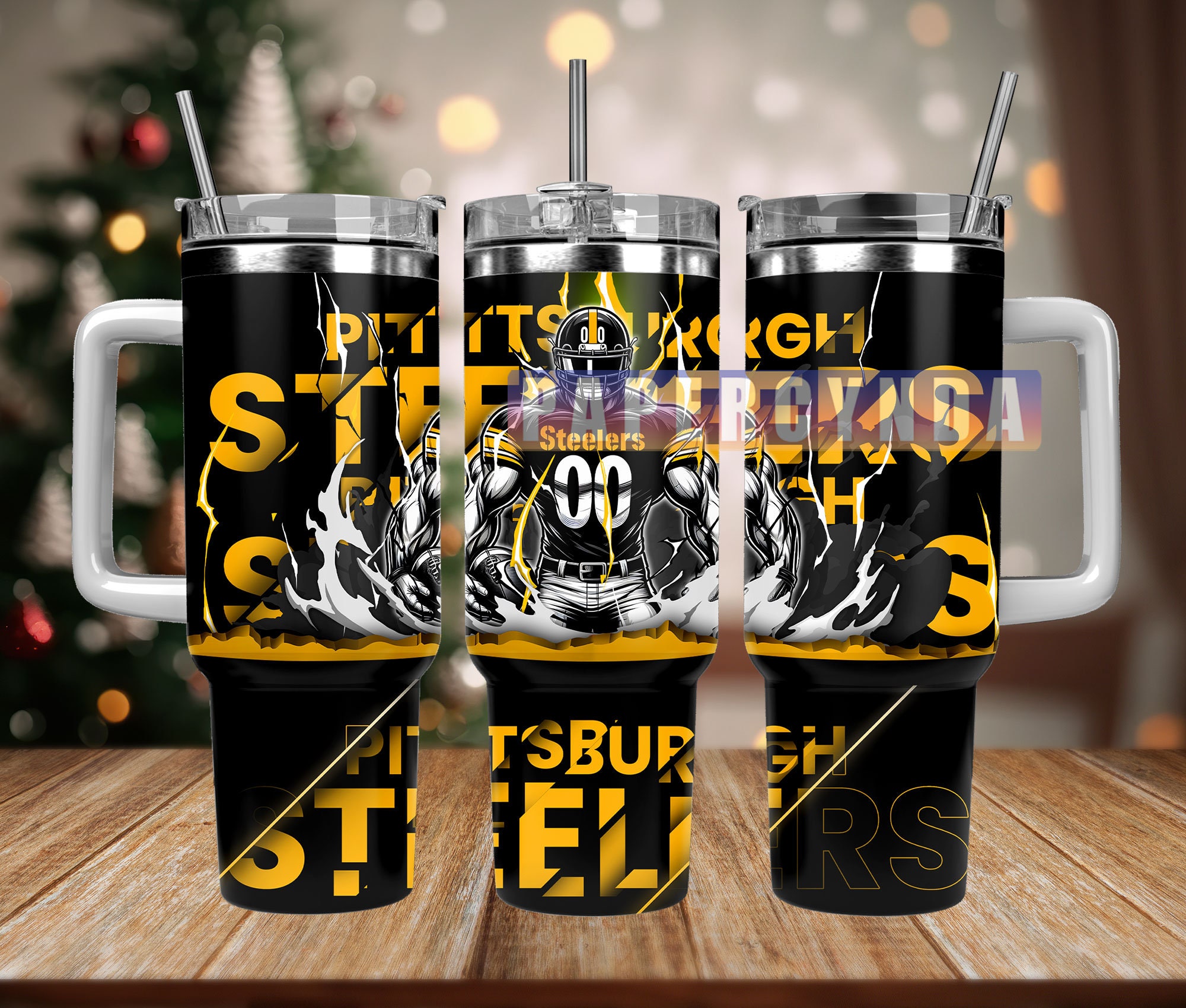 Pittsburgh Steelers Custom Stanley Cup 40 oz 30 oz Tumbler With HandleTVC2301832