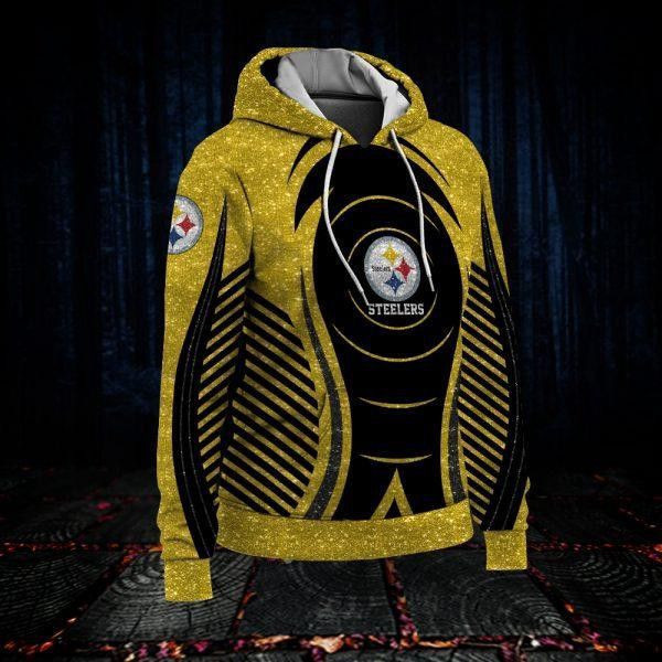 Pittsburgh Steelers Exclusive 3D All Over Print Hoodie, Zip Hoodie