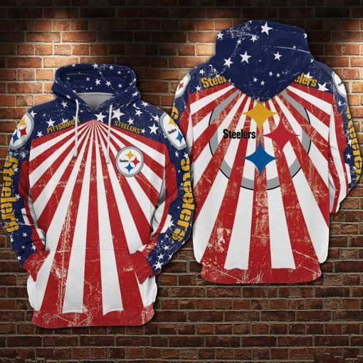 Pittsburgh Steelers Flag England 3D All Over Print Hoodie, Zip Hoodie