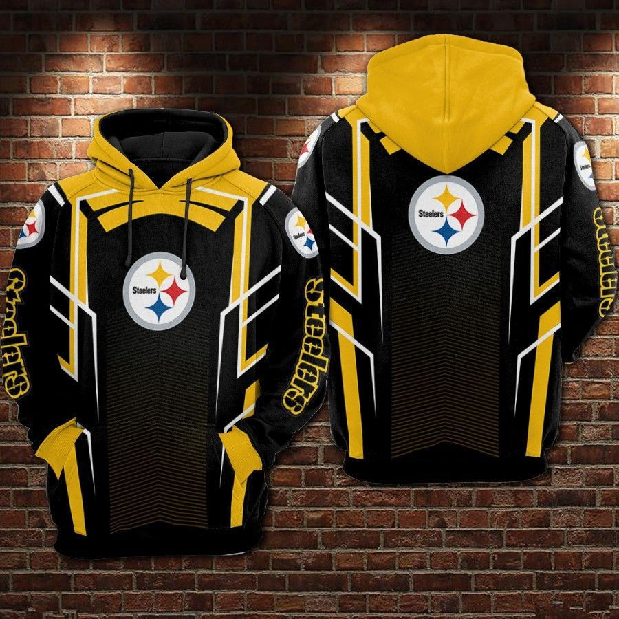 Pittsburgh Steelers Ncaa Football 3D All Over Print Hoodie, Zip Hoodie