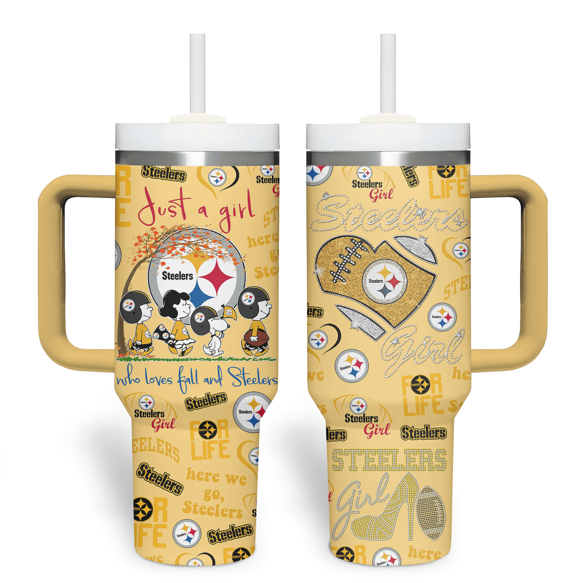 Pittsburgh Steelers NFL Custom Stanley Cup 40 oz 30 oz Tumbler With HandleTVC2301529 - Image 4