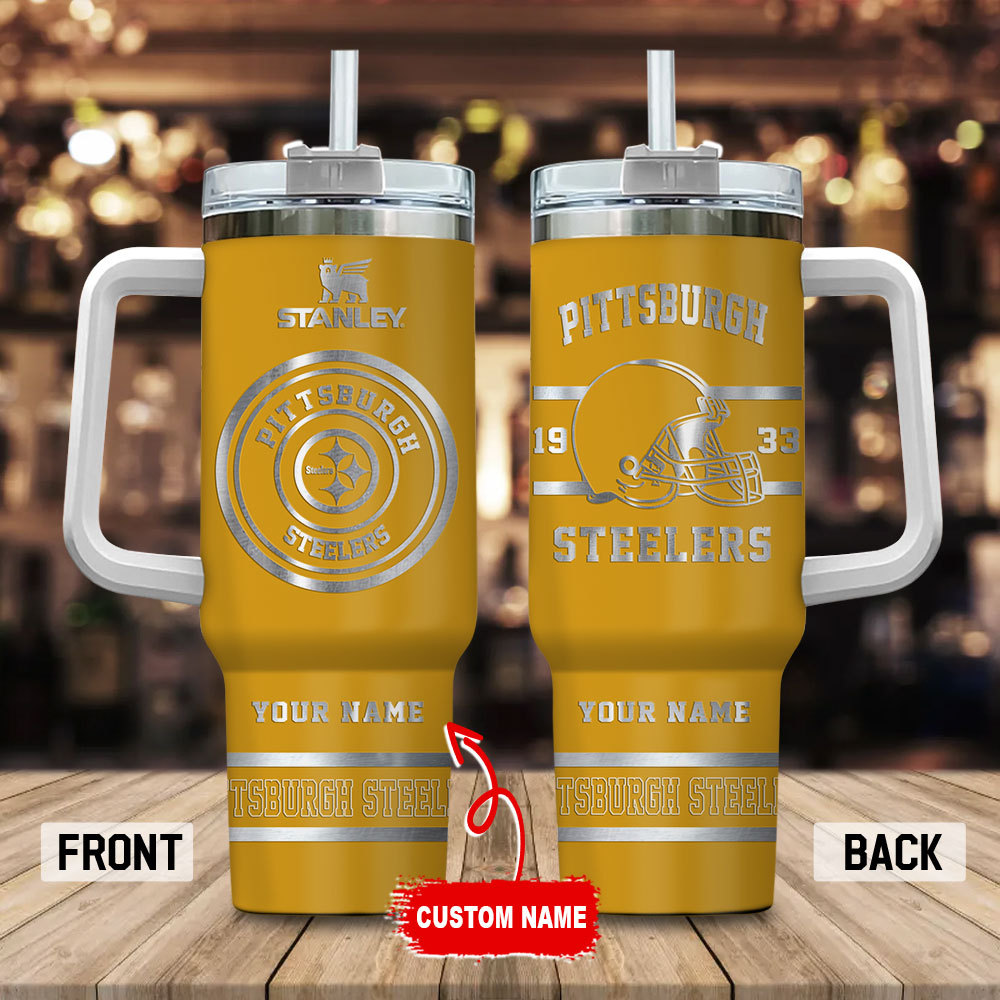Pittsburgh Steelers NFL Custom Stanley Cup 40 oz 30 oz Tumbler With HandleTVC230154