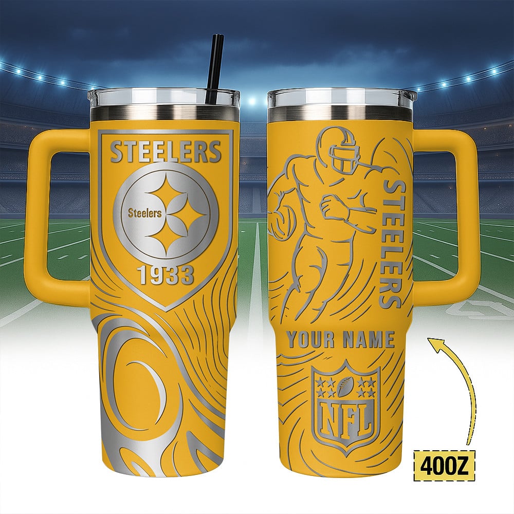 Pittsburgh Steelers NFL Custom Stanley Cup 40 oz 30 oz Tumbler With HandleTVC230196