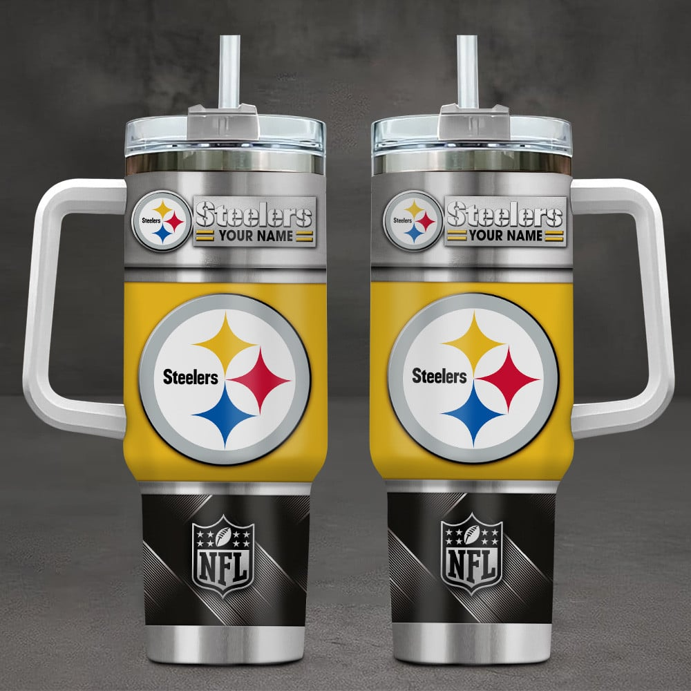 Pittsburgh Steelers NFL Custom Stanley Cup 40 oz 30 oz Tumbler With HandleTVC230197