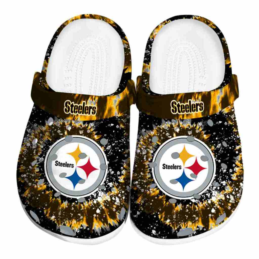 Pittsburgh Steelers Radiant Burst Effect ClogTVC180152