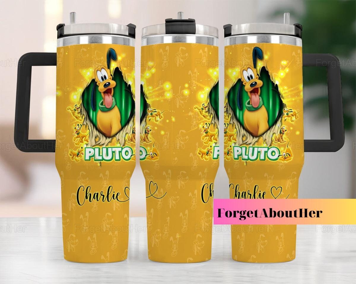 Pluto Dog Disney Cartoon Custom Stanley Cup 40 oz 30 oz Tumbler With HandleTVC2301161