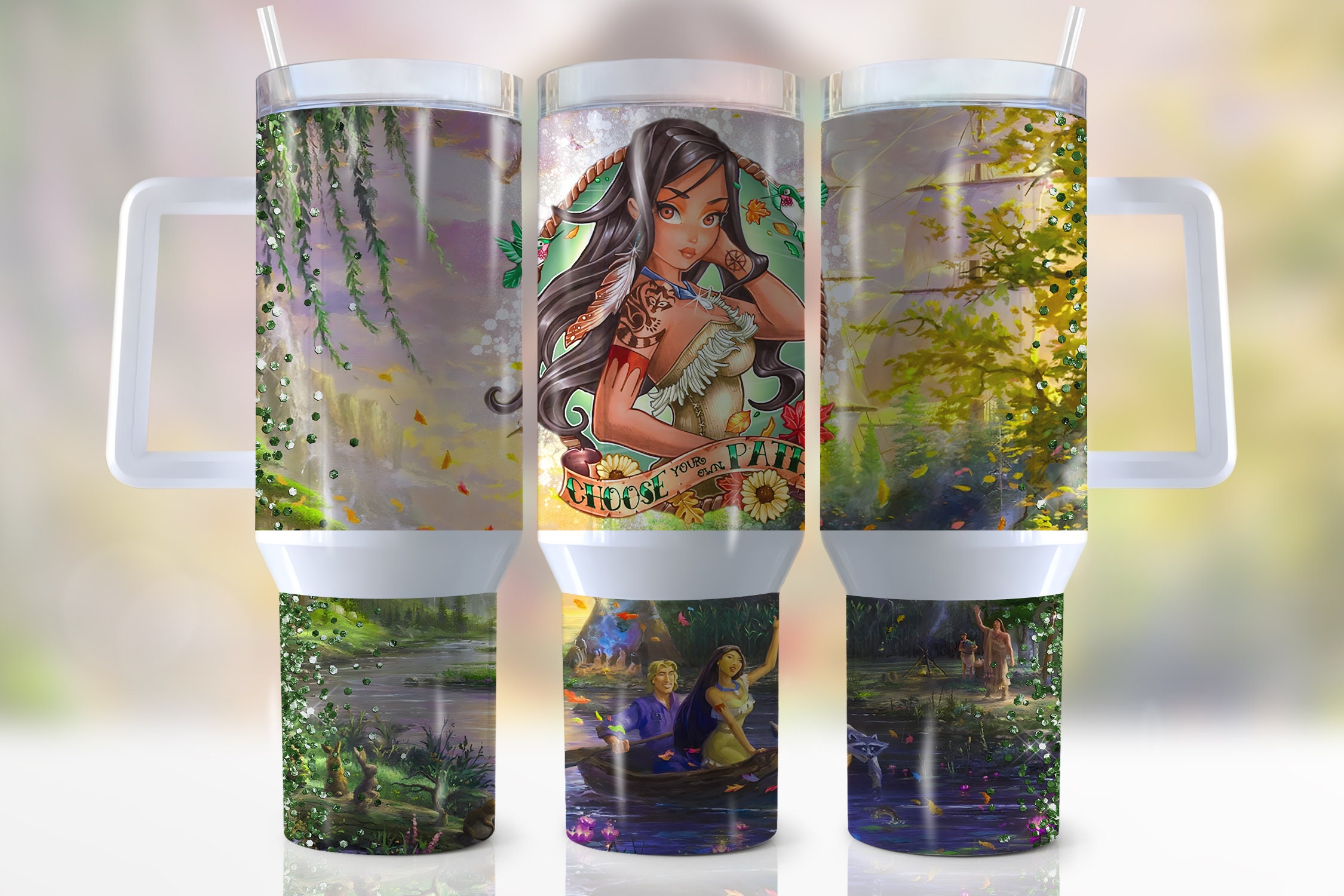 Pocahontas Disney Cartoon Custom Stanley Cup 40 oz 30 oz Tumbler With HandleTVC2301942