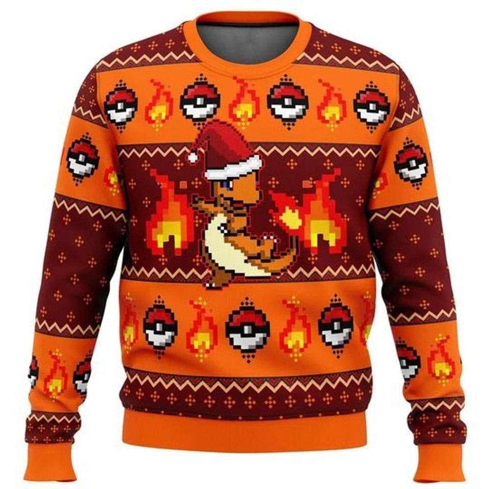 Pocket Monster Ugly New Year Christmas Sweater Gift Santa Claus Pullover Men's 3D Sweater - Image 9