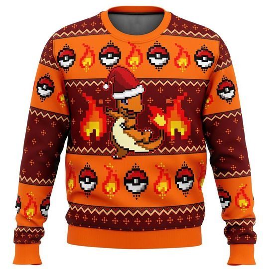 Pocket Monster Ugly New Year Christmas Sweater Gift Santa Claus Pullover Men's 3D Sweater - Image 18