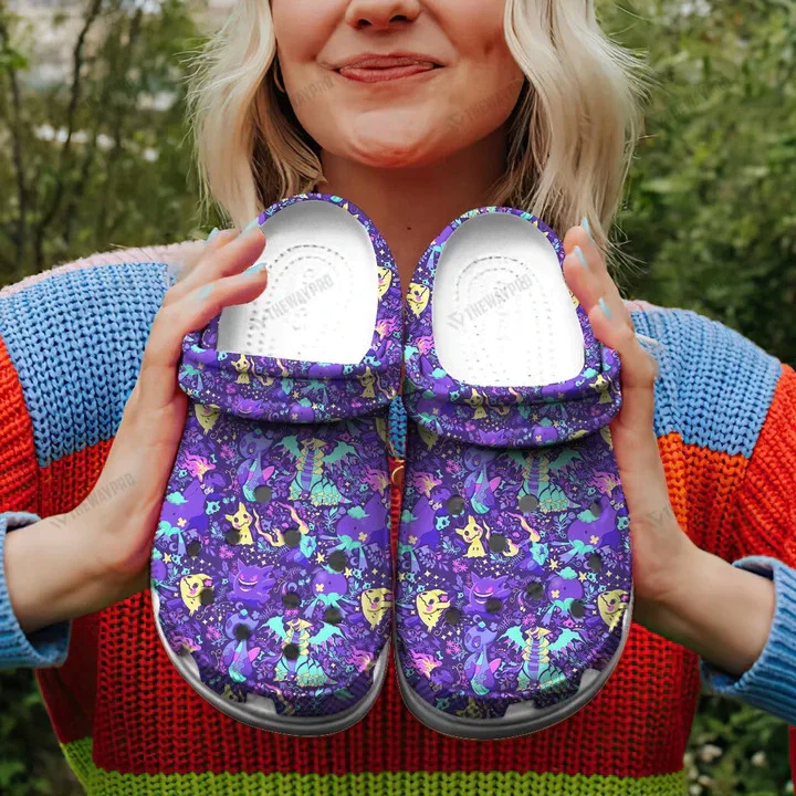 PokÃ©mon Unisex Clogs Crocband Comfortable Shoes For Men Women