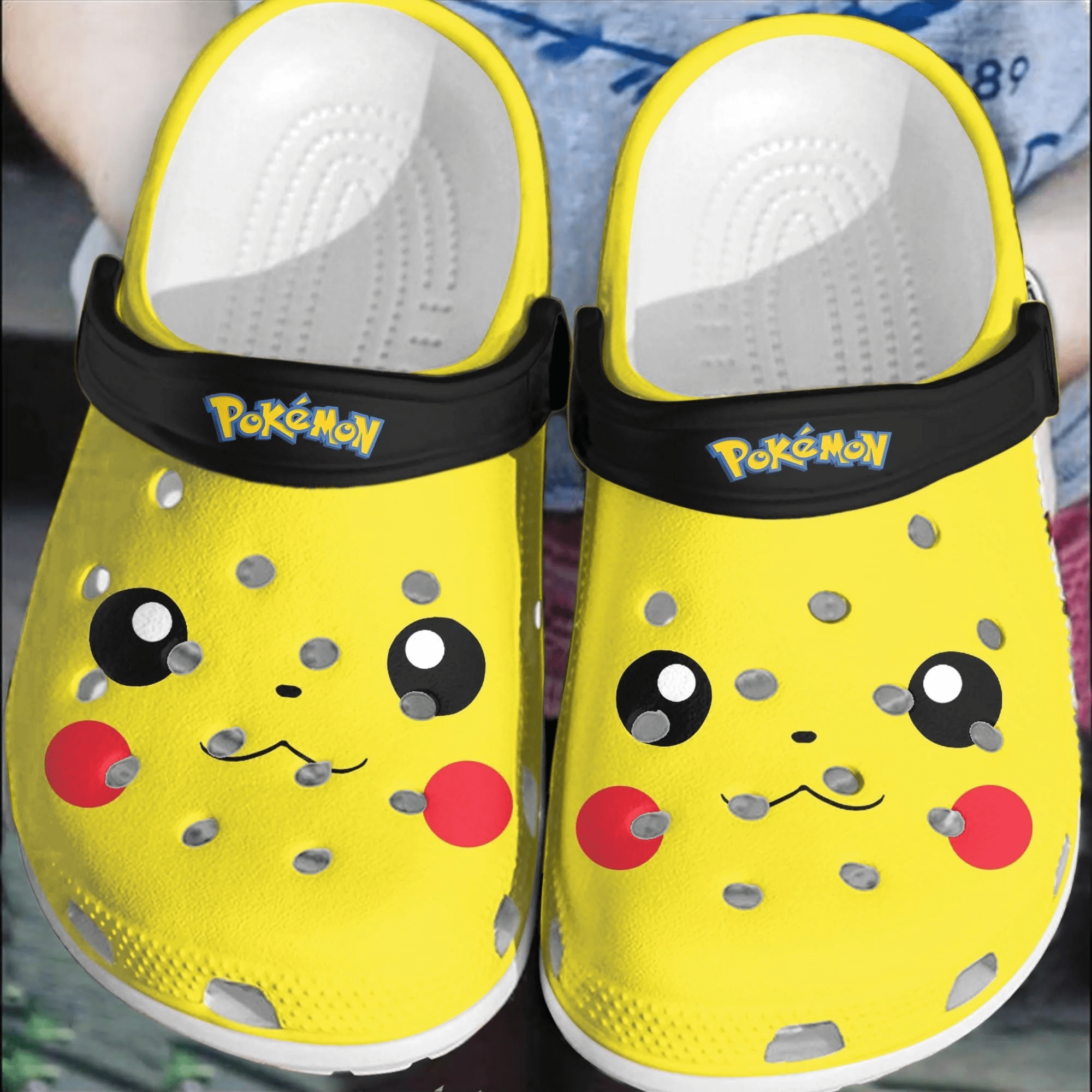 Pokémon Unisex Shoes Comfortable Crocband Clogs For Men Women