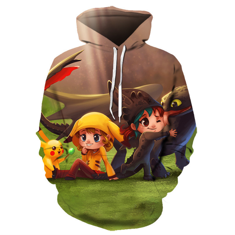 Pokemon 3D All Over Print Hoodie, Zip Hoodie