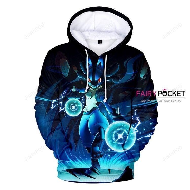 Pokemon 3D All Over Print Hoodie, Zip Hoodie