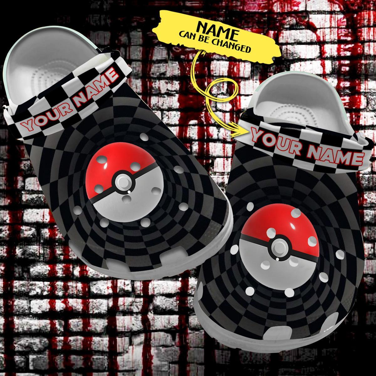 Pokemon Anime Crocs Crocband Clogs Shoes Comfortable For Men Women and Kids