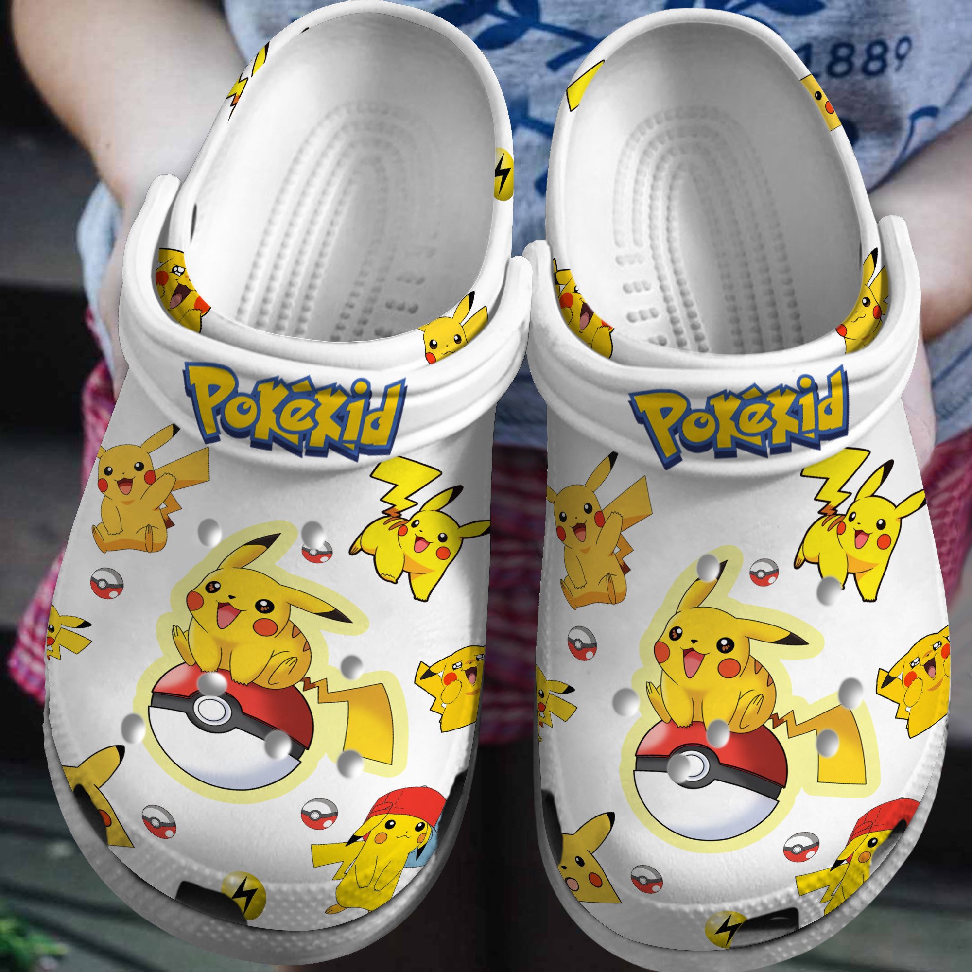Pokemon Anime Crocs Crocband Clogs Shoes Comfortable For Men Women and Kids