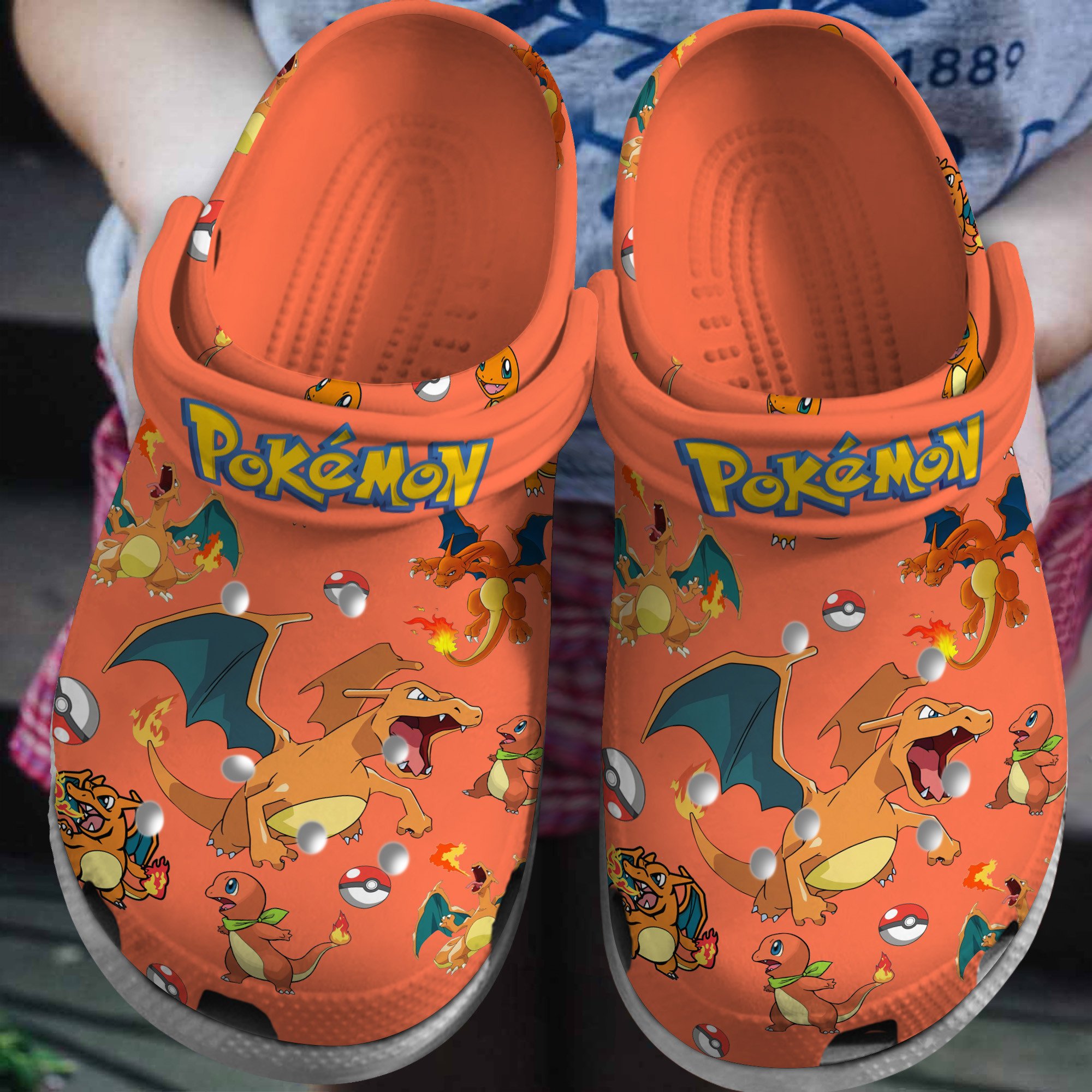 Pokemon Anime Crocs Crocband Clogs Shoes Comfortable For Men Women and Kids
