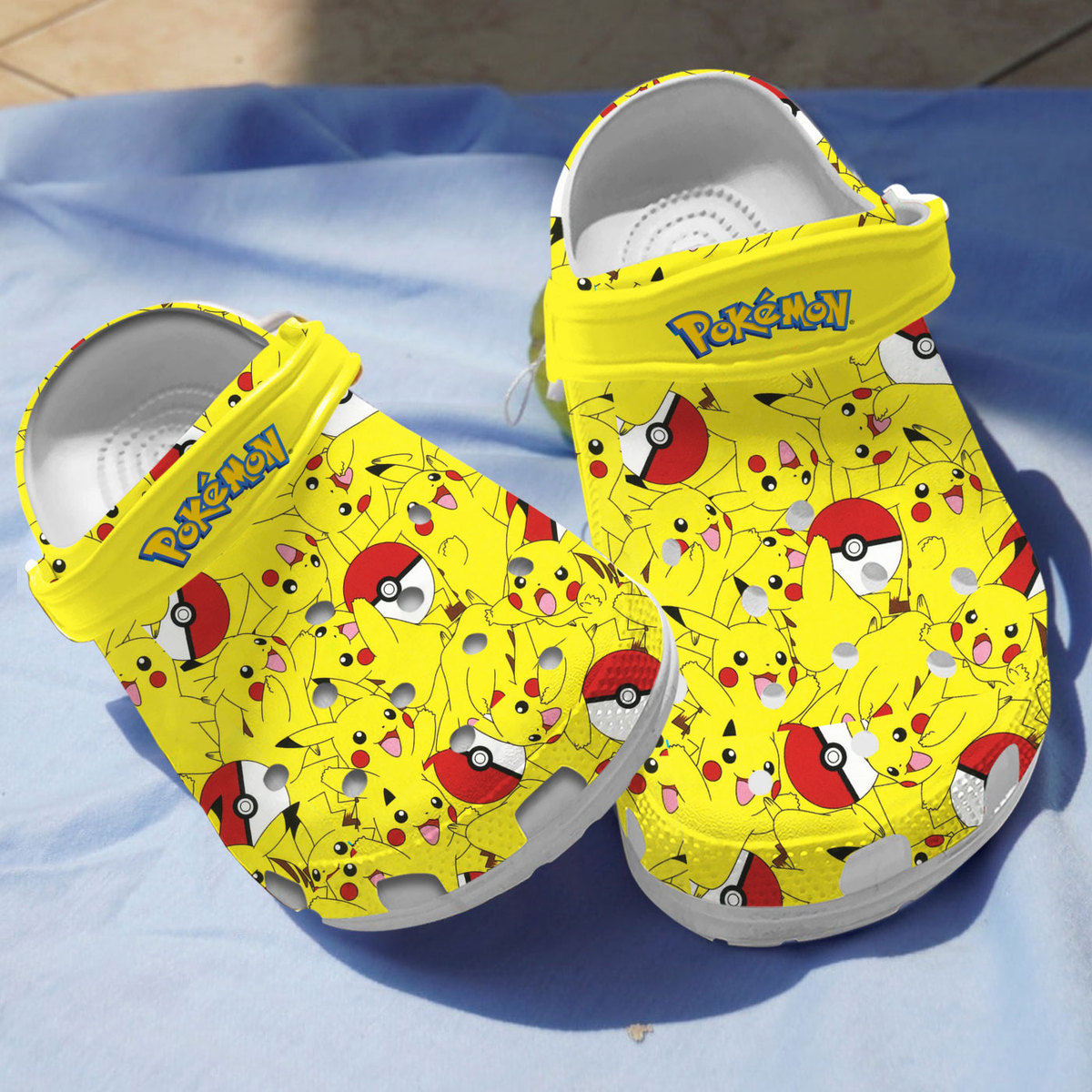 Pokemon Anime Crocs Crocband Clogs Shoes Comfortable For Men Women and Kids