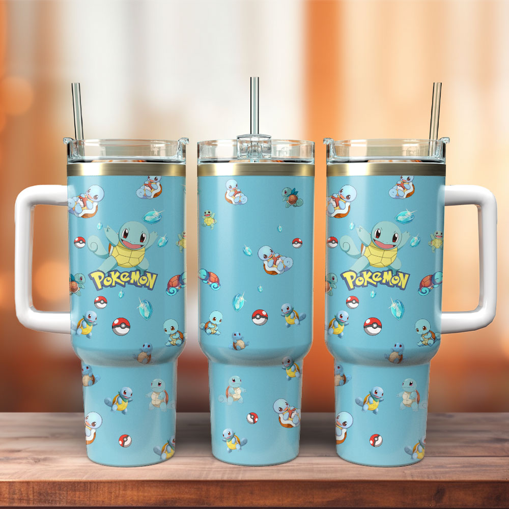 Pokemon Anime Custom Stanley Cup 40 oz 30 oz Tumbler With HandleTVC2301341