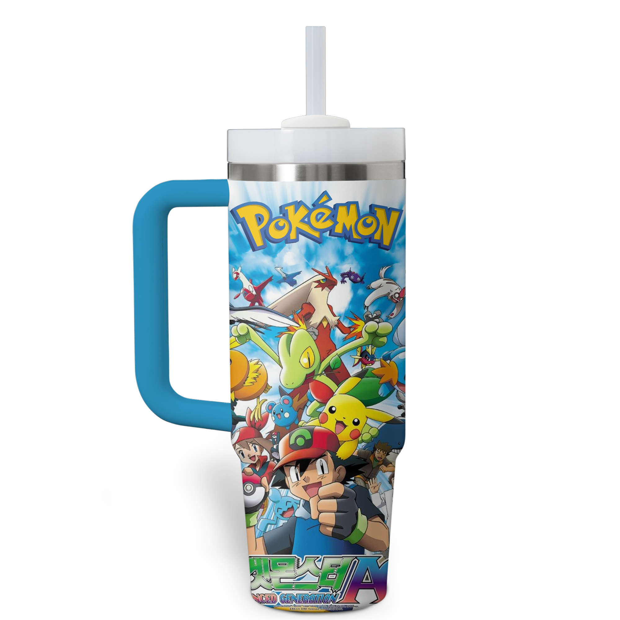 Pokemon Anime Custom Stanley Cup 40 oz 30 oz Tumbler With HandleTVC2301522 - Image 3