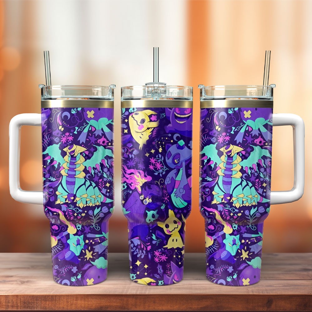 Pokemon Anime Games Custom Stanley Cup 40 oz 30 oz Tumbler With HandleTVC2301258
