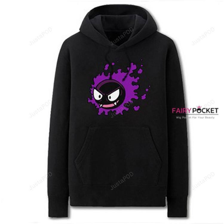 Pokemon Gastly 3D All Over Print Hoodie, Zip Hoodie