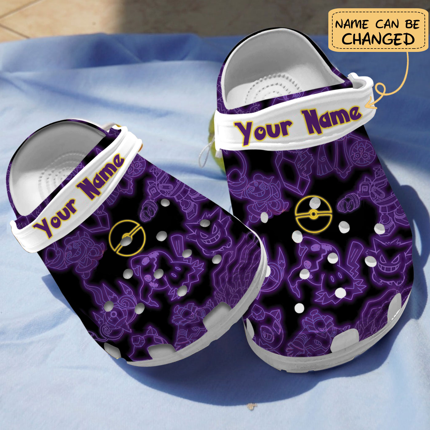 Pokemon Halloween Anime Crocs Crocband Clogs Shoes Comfortable For Men Women and Kids