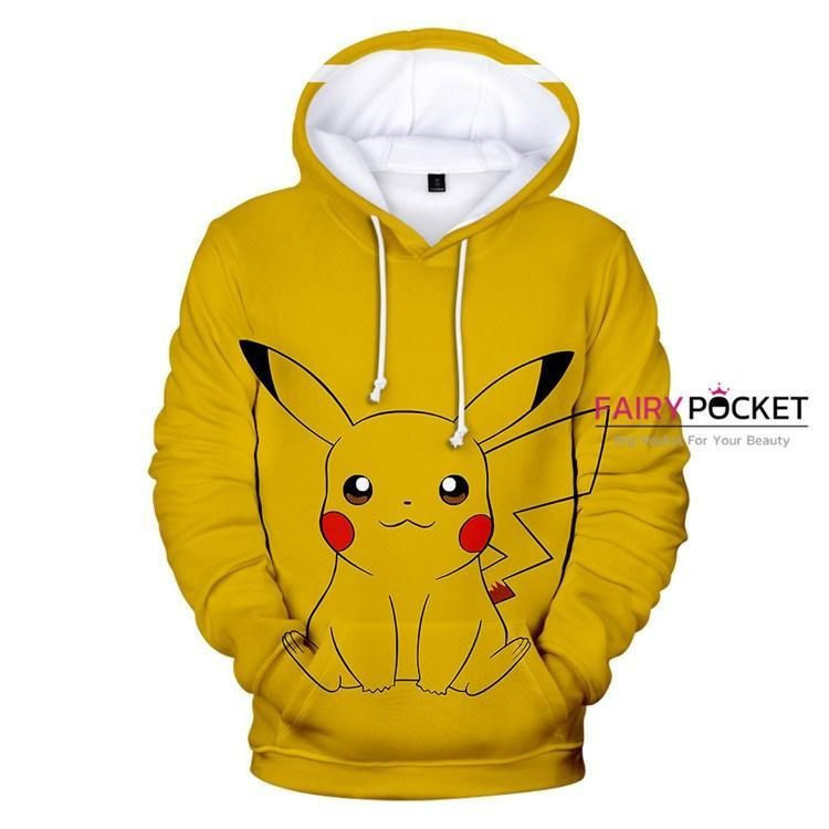 Pokemon Pikachu 3D All Over Print Hoodie, Zip Hoodie