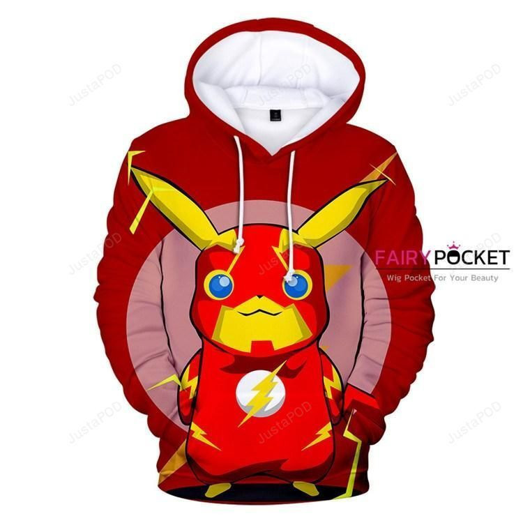 Pokemon Pikachu 3D All Over Print Hoodie, Zip Hoodie