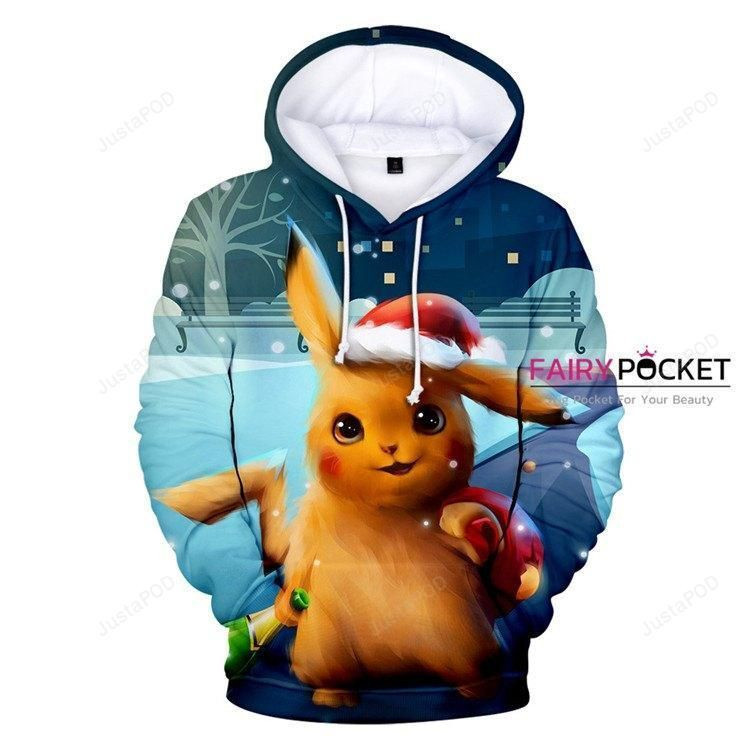 Pokemon Pikachu 3D All Over Print Hoodie, Zip Hoodie