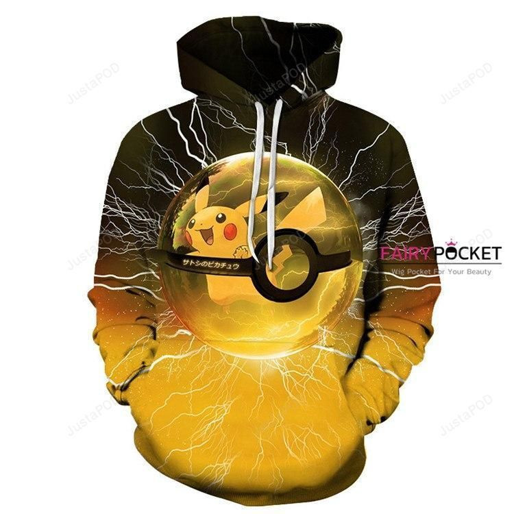 Pokemon Pikachu Blonde 3D All Over Print Hoodie, Zip Hoodie