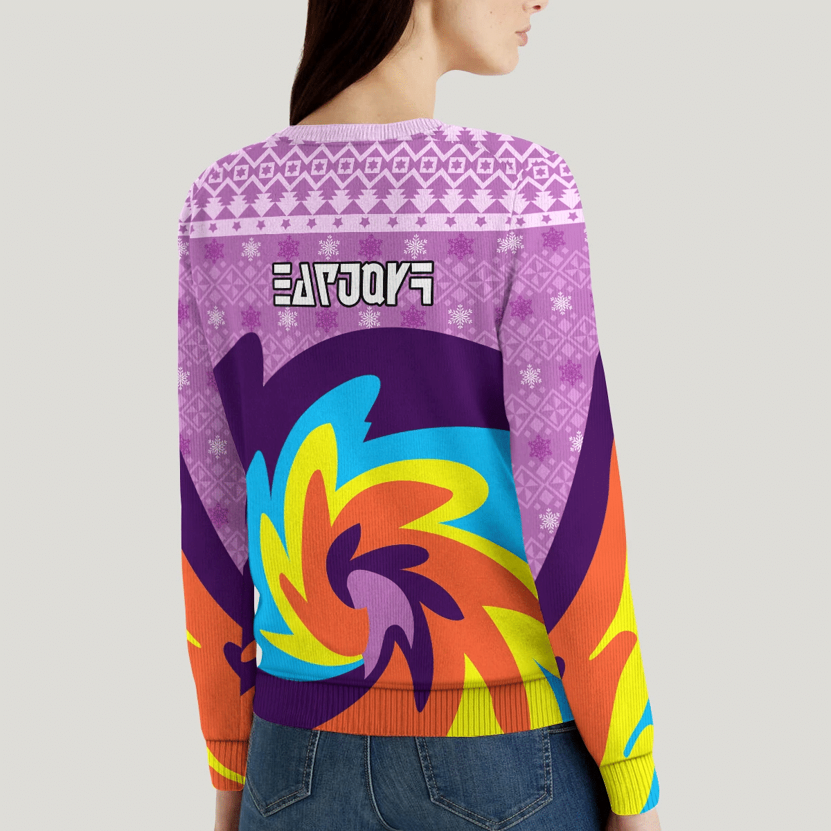 Pokemon Psychic Uniform Ugly Christmas Sweater Adult 3D Funny Matching for family - Image 6