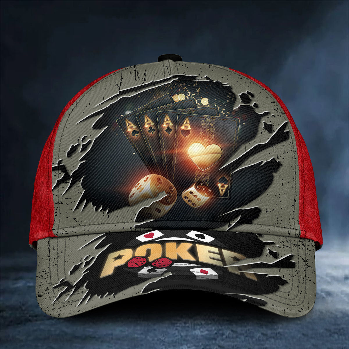 Poker Classic Cap Trucker Hats Custom Hats Gifts For Men & Women