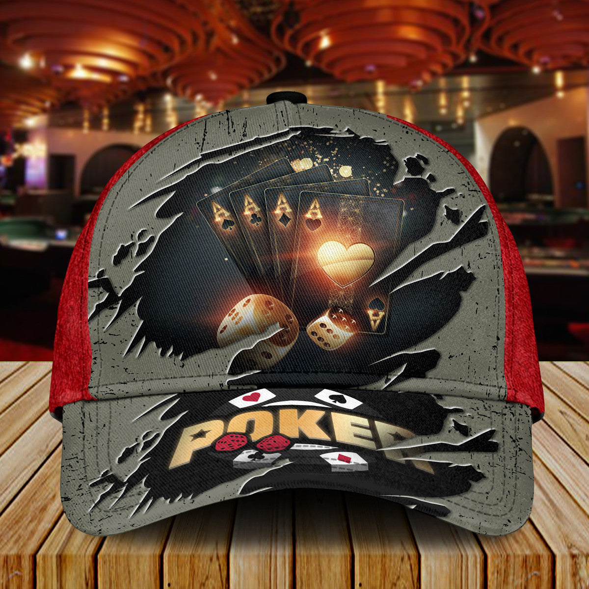 Poker Classic Cap Trucker Hats Custom Hats Gifts For Men & Women