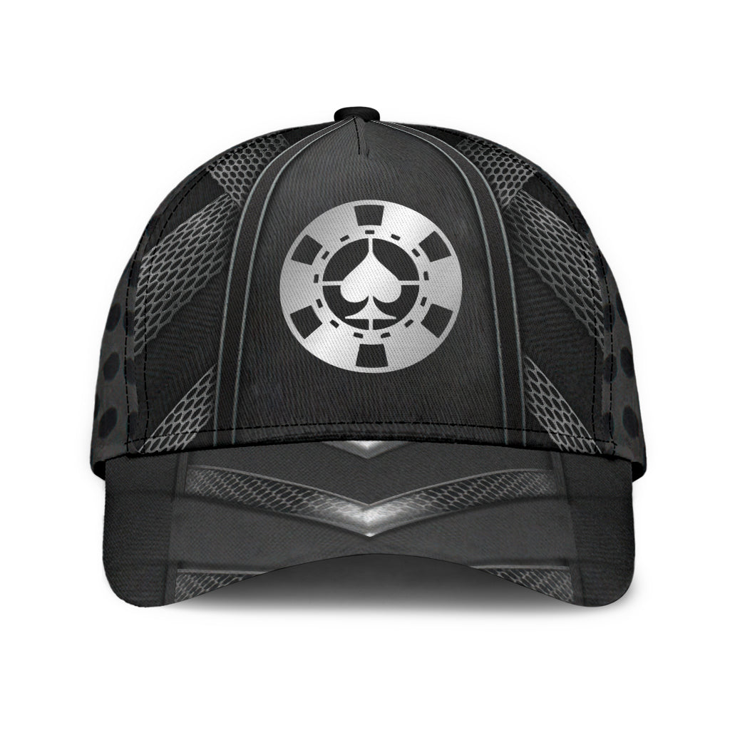 Poker Classic Cap, Gift for Poker Lovers, Poker Players Trucker Hats Custom Hats Gifts For Men & Women