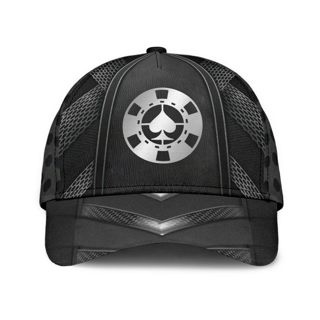 Poker Classic Cap, Gift for Poker Lovers, Poker Players Trucker Hats Custom Hats Gifts For Men & Women