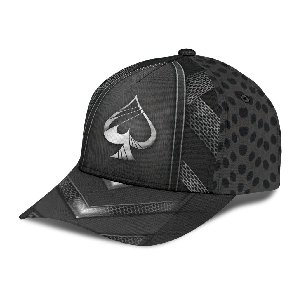 Poker Classic Cap, Gift for Poker Lovers, Poker Players Trucker Hats Custom Hats Gifts For Men & Women