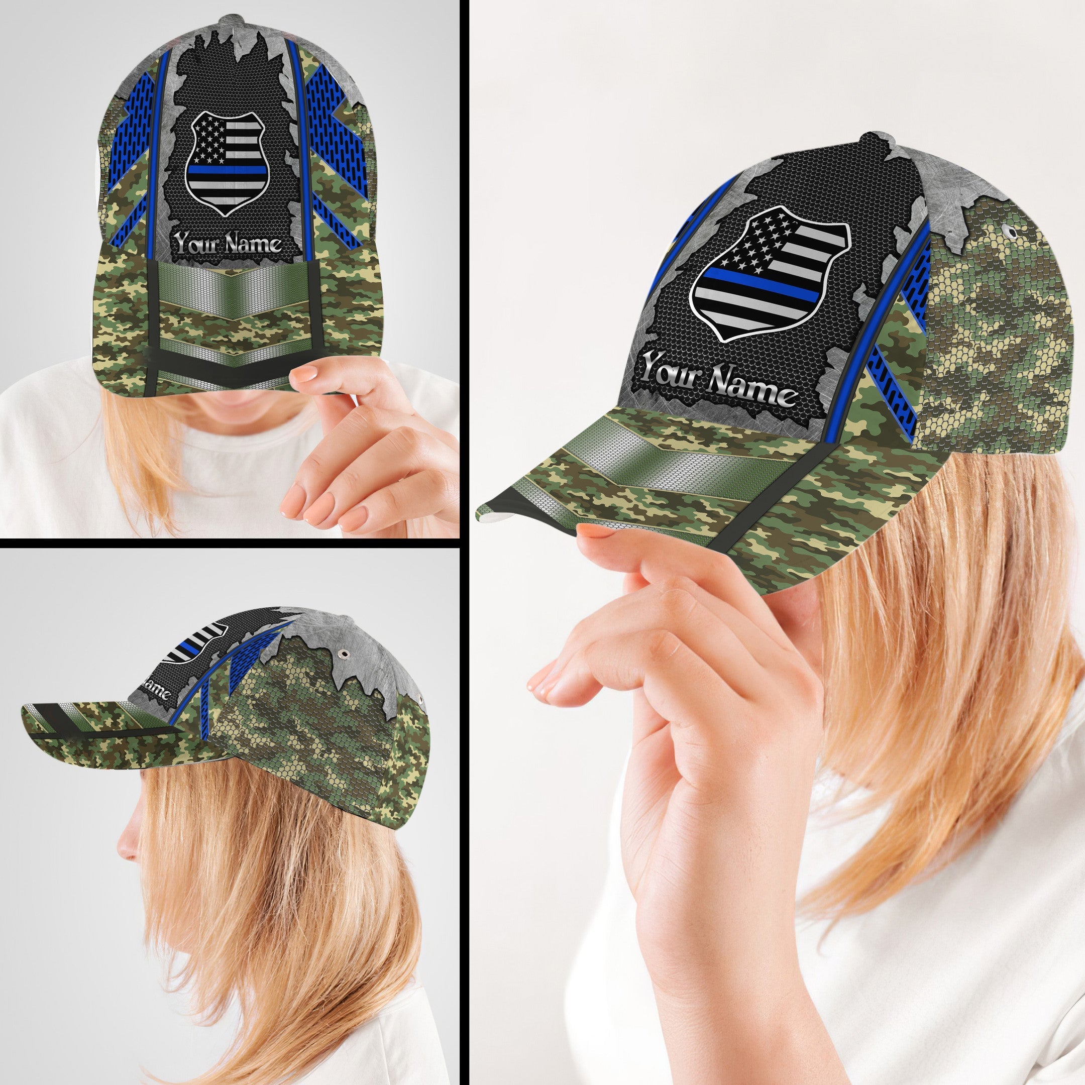 Police Hat Classic Cap Trucker Hats Custom Hats Gifts For Men & Women