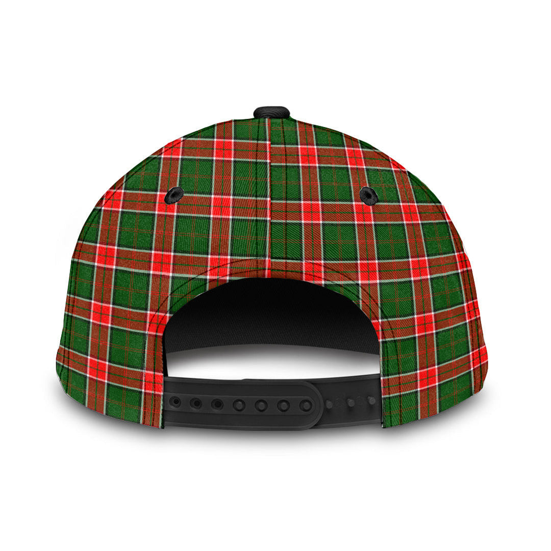 Pollock Modern Tartan Baseball Cap, Tartan Plaid Cap with Family Crest K23 Trucker Hats Custom Hats Gifts For Men & Women