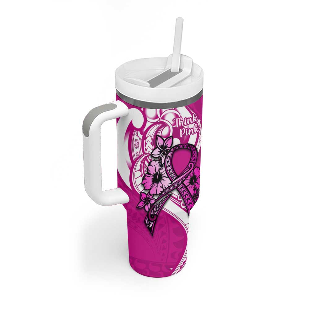 Polynesia Breast Cancer Awareness Custom Stanley Cup 40 oz 30 oz Tumbler With HandleTVC2301388 - Image 2